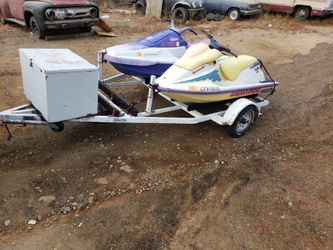 1994 Yamaha Waverunner And 1997 Bombadier As Is