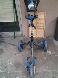 Cube 3-Wheel Push Golf Trolley