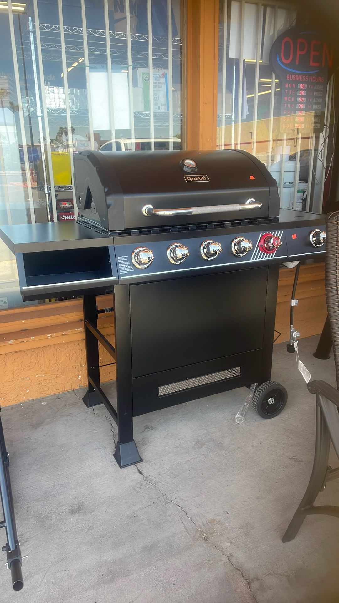 5 Burner Liquid Propane Gas Grill