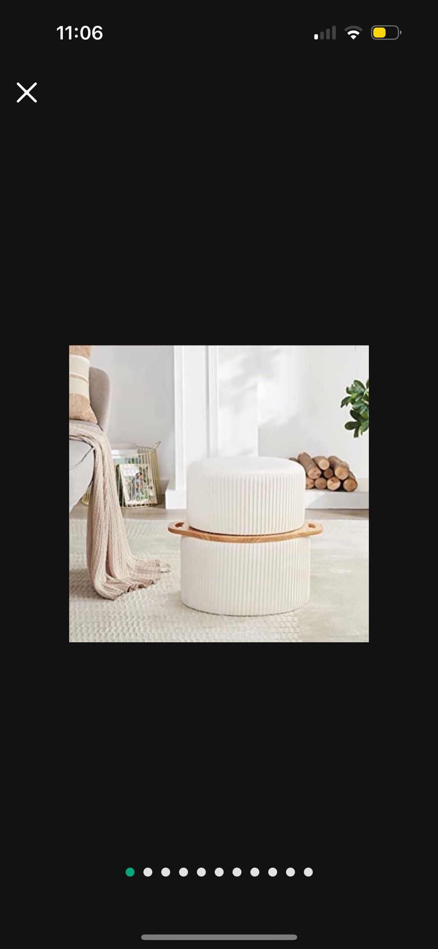 LOW PRICE MOVING- WEST ELM MULTI FUNCTIONAL OTTOMAN 