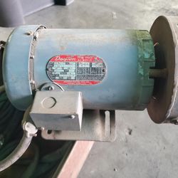 Dayton Electric Motor 1hp 3ph 3450rpm w/ Chuck