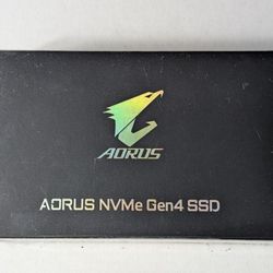 GIGABYTE AORUS NVMe Gen4 M.2 1TB PCI-Express 4.0 Interface High Performance Gaming, Full Body Copper Heat Spreader