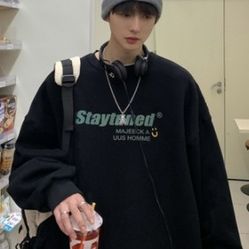 Versatile Long Sleeve Top Loose Casual Hoodless Jacket