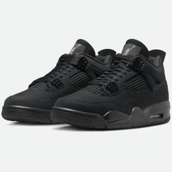 (100% Authentic) Air Jordan 4 Black Cat ( 2025) Size 11.0