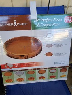 New Copper Chef Pizza Pan