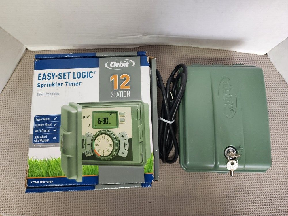 Orbit 12 Station Sprinkler Timer (Price Is Firm)