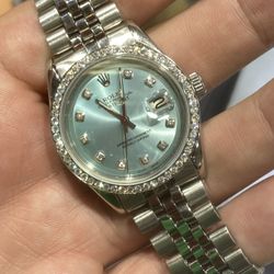 Rolex 1(contact info removed) Caliber 36mm Datejust Box Papers Buy Sale Trade Diamomds Gold Watches 