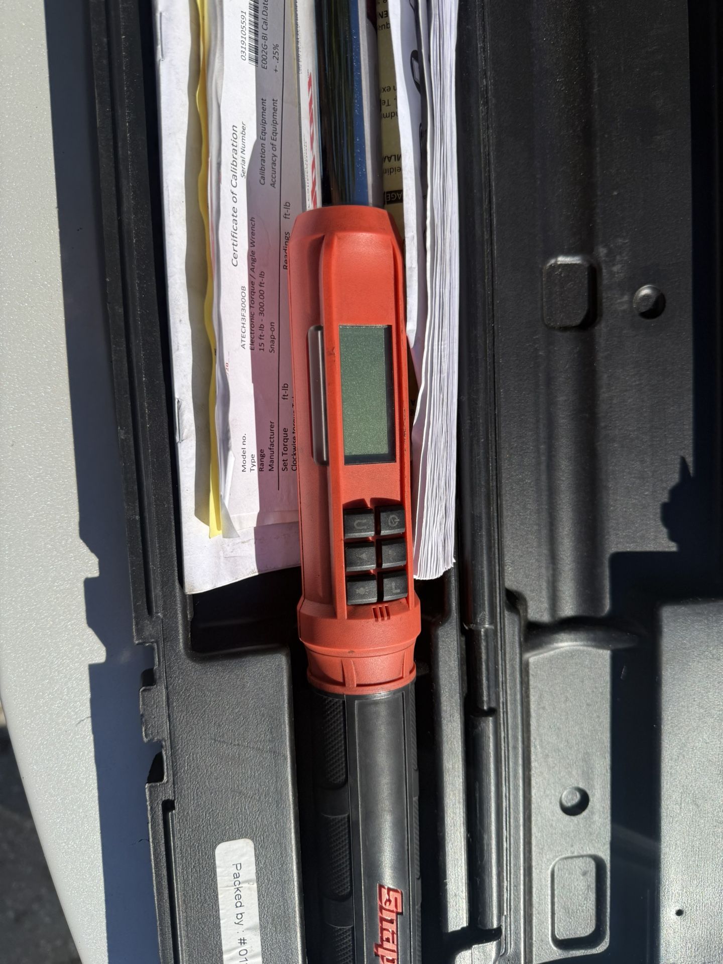 Snap On 1/2 Inch Digital Torque Wrench