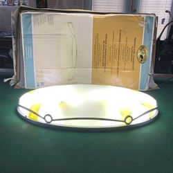 Regency  Oval   Fluorescent  Flush Mount New