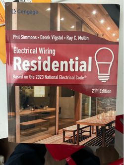 Residential electrician book