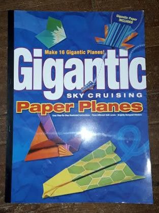 NEW Gigantic Sky Cruising Paper Planes * Out of Print * Rare