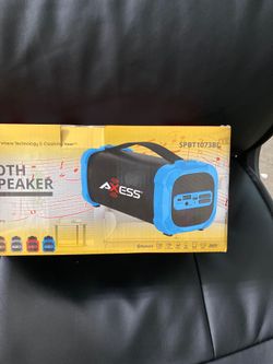 Brand new Bluetooth media speaker. Small size but perfect for a bbq or small gathering in the backyard. $30. Must pick up in vista.