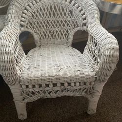 Child Wicker Chair