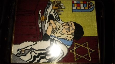 Rabbi Reading Torah org. artwork