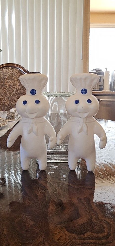 Pillsbury Doughboy Poppin Fresh Vintage 1971 Rubber Doll Vinyl / Collectible / Memorabilia / Collector / Toy / Figure / Advertising / Classic