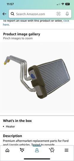 Motocraft Heater Core  2008 Ford F 350 6.4 Power Stroke 