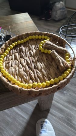 Basket decor