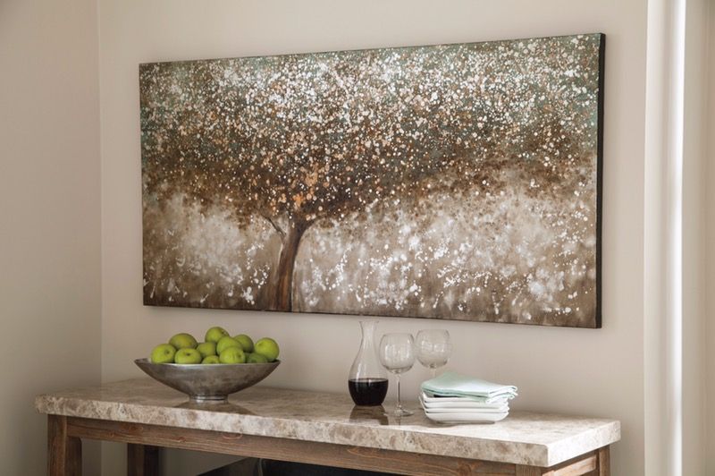 New Hand Painted Oil Canvas Large Very Nice