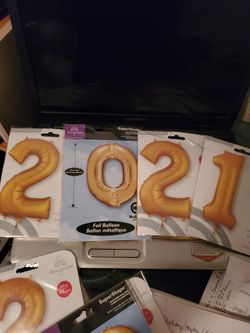Graduation Number Balloons 
