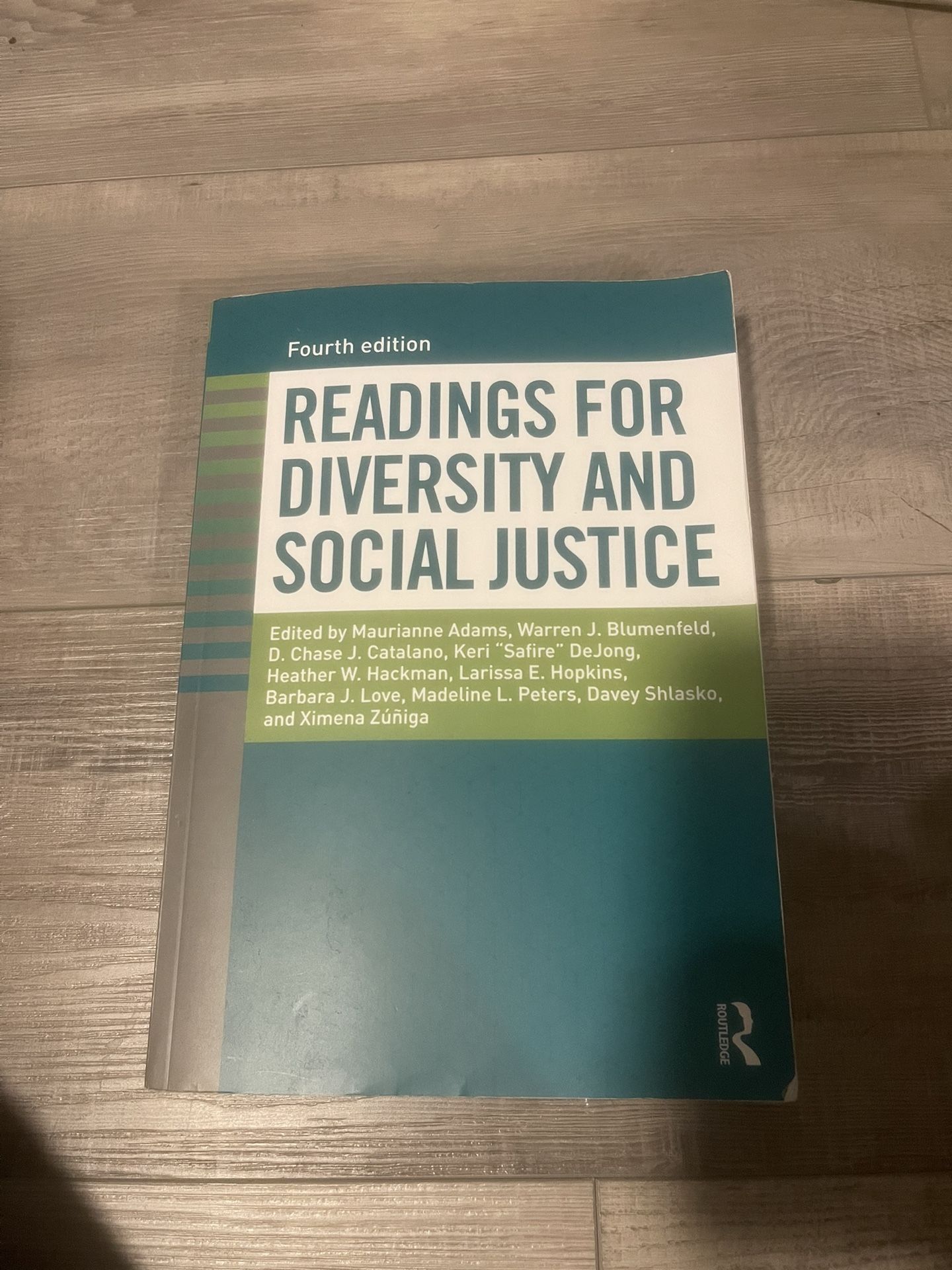 Readings for Diversity and Social Justice ISBN 978-1-138-05528-5