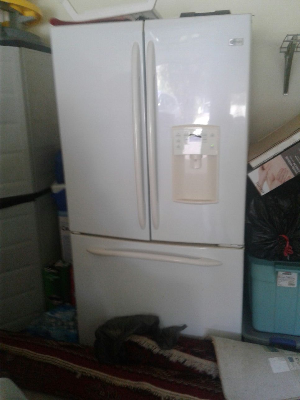 Brand refrigerator with chest freezer