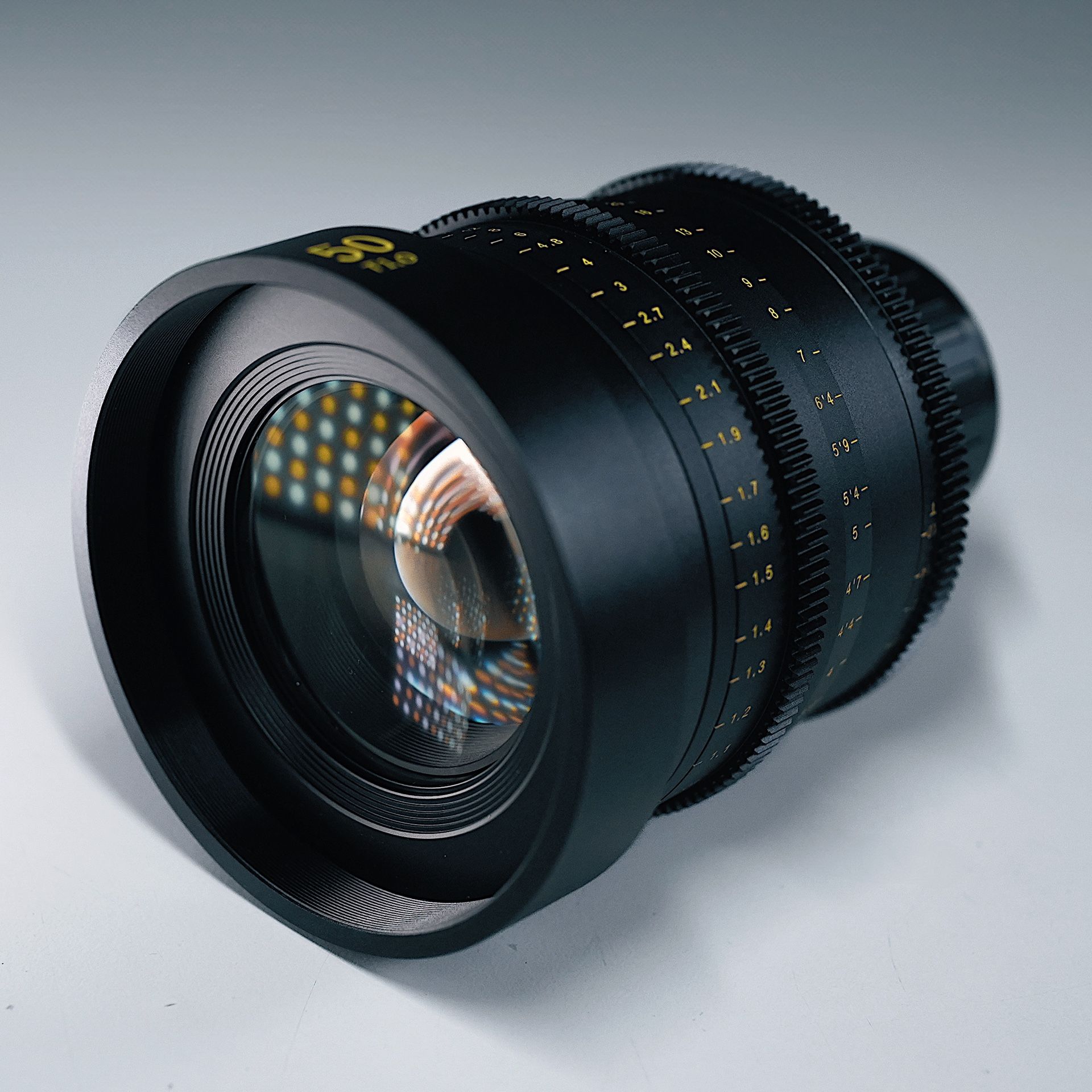 50mm Cine Lens Mitakon Zhongyi 50mm T1 Speedmaster Cine Lens Full - Main Image
