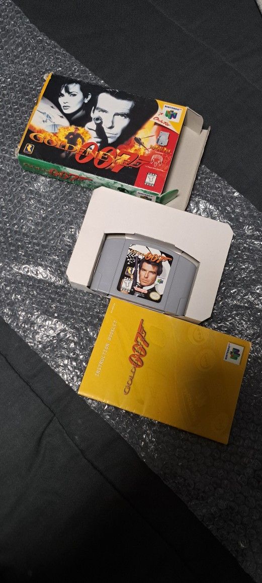 Goldeneye 007 Nintendo 64 Box