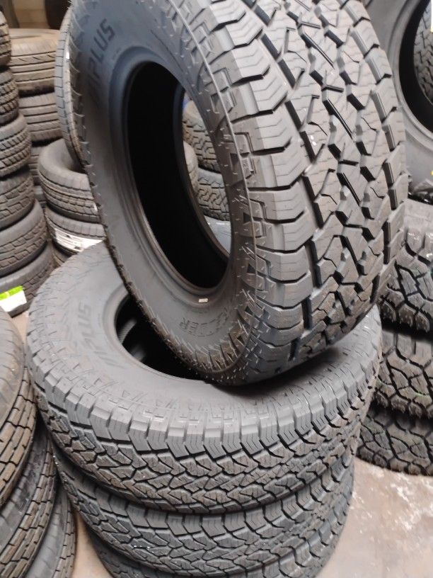 New Set Of Aplus All Terrain Tires 285 70 17 Lt