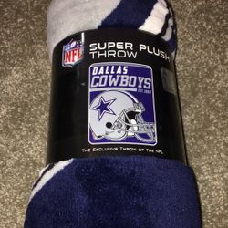 Dallas Cowboys Super Plush Blanket !