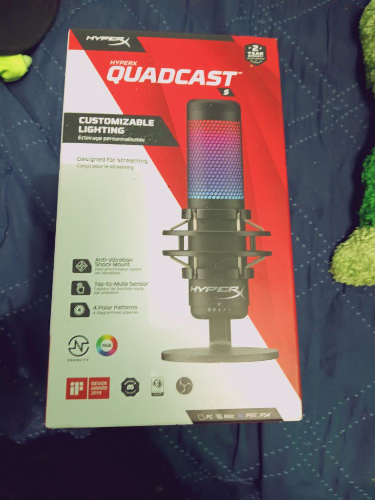 Brand New Quad cast Microphone