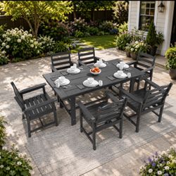 Brand New Patio Outdoor Dining Table Set 