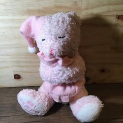 Goffa Pink PJ Praying Teddy Bear Soft And Cute Nice doesn't work