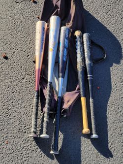 5 Little League TeeBall Baseball Bats