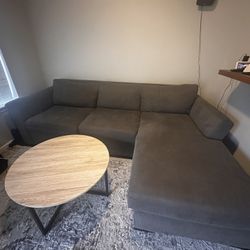 Grey Sectional Couch 