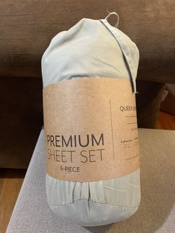 Premium Sheet Set - 6 pc Queen - Sage