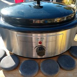 Massage Stone Heater With Six Stones