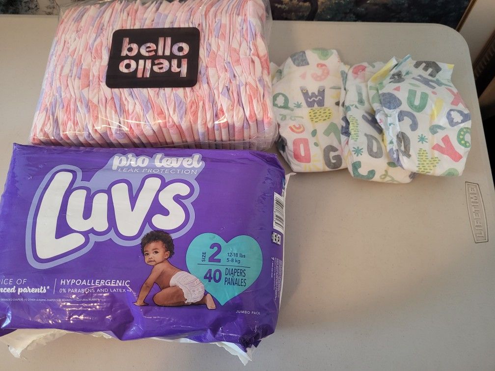 Diapers Size 2