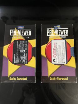 Vintage Blockbuster Video Pre-Viewed Collection  