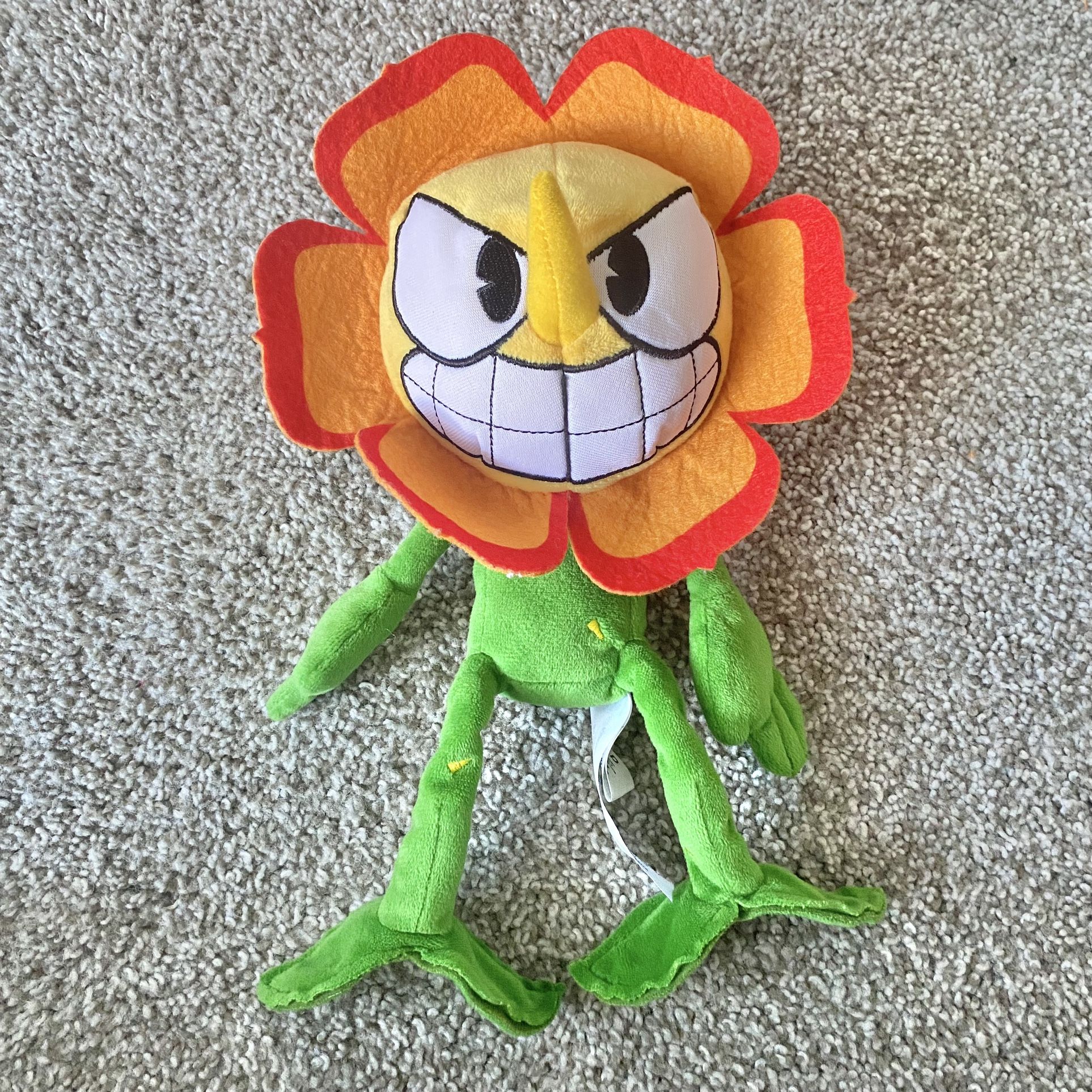Funko Cuphead Cagney Carnation plush