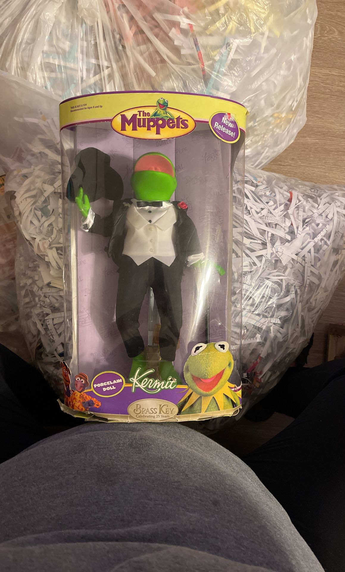2006 Brass Key Kermit Porcelain Doll
