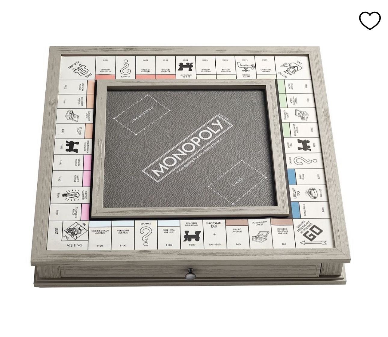 BRAND NEW Wooden Monopoly Board Game - Luxury Edition