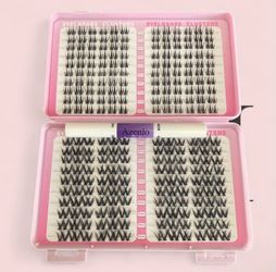 New black eyelash clusters extensions