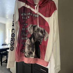 Cane Corso Light Weight Sweatshirt Feels Like Silk. Custome Made