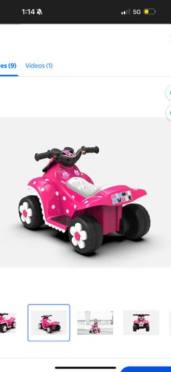 6V Minnie Mouse Quad, Battery Powered Ride-on