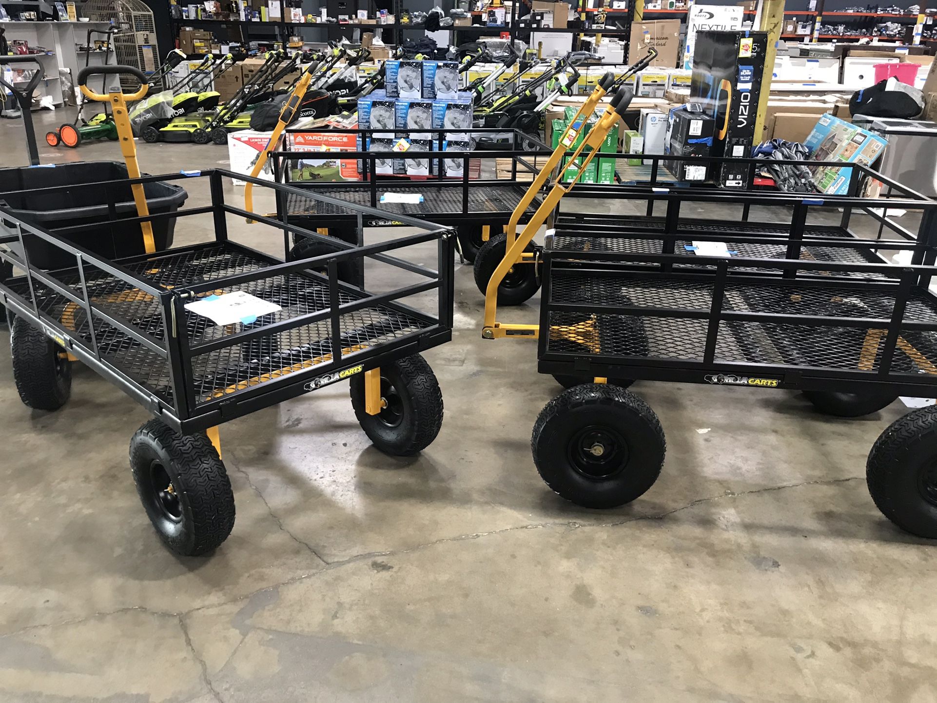 1,400lb. Súper Heavy Duty Steel Utility Cart😃👍