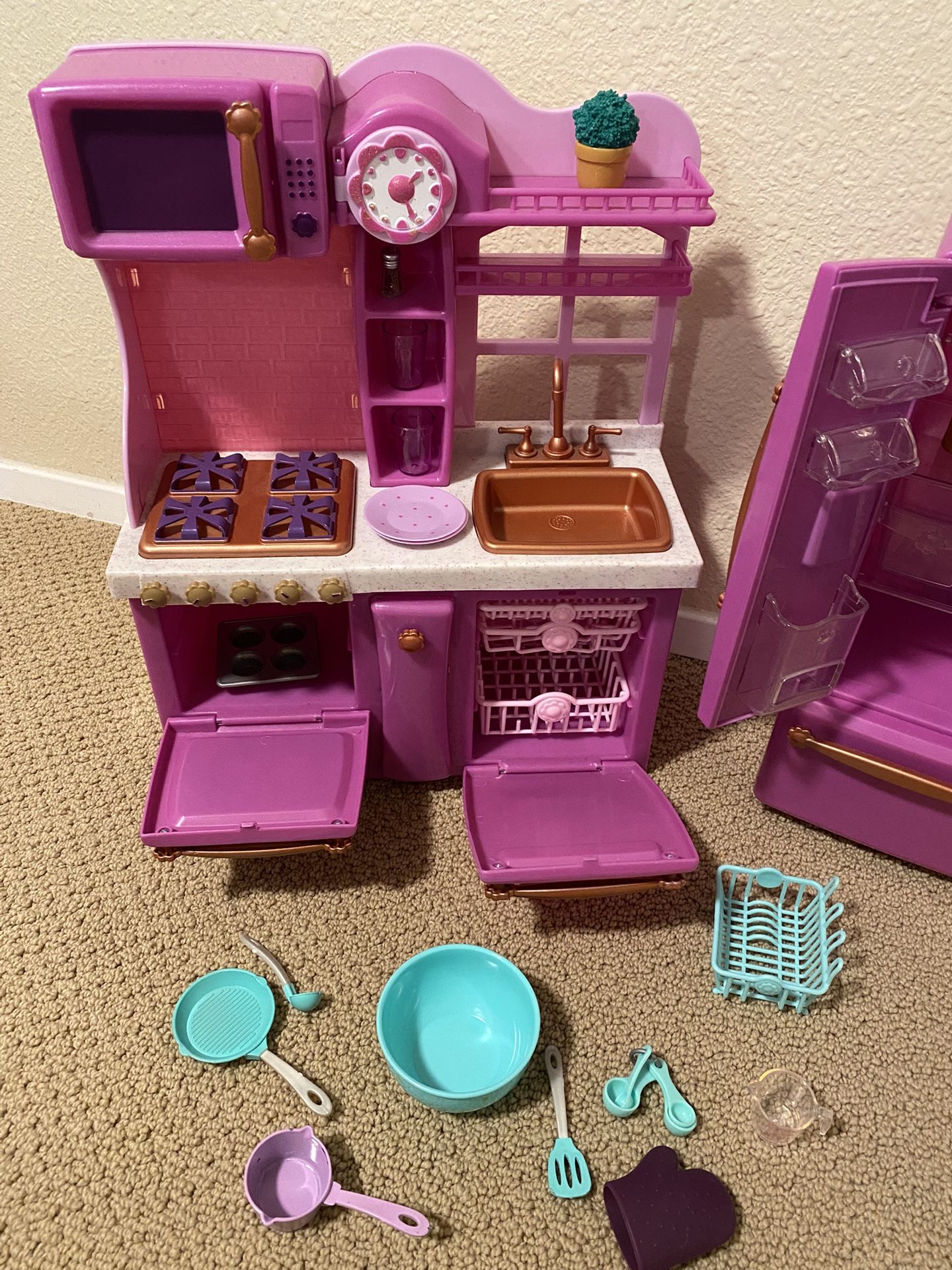 Our Generation Doll Kitchen & Doll Set
