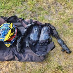  Full Body Armor Jacket Fox, goggles helmet
