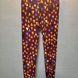 LuLaRoe OS One Size Leggings Triangles