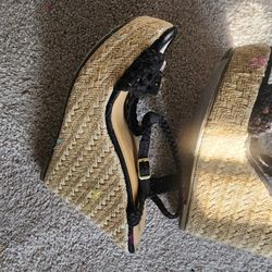 Wedge Crochet Sandals
