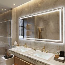 Bathroom Mirrors Anti-fog. New 3 Sizes Available 